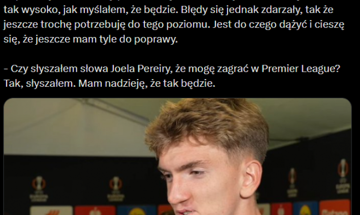 Tak Wojciech Mońka OCENIŁ SWÓJ WYSTĘP w meczu z Crystal Palace (0-4) :D